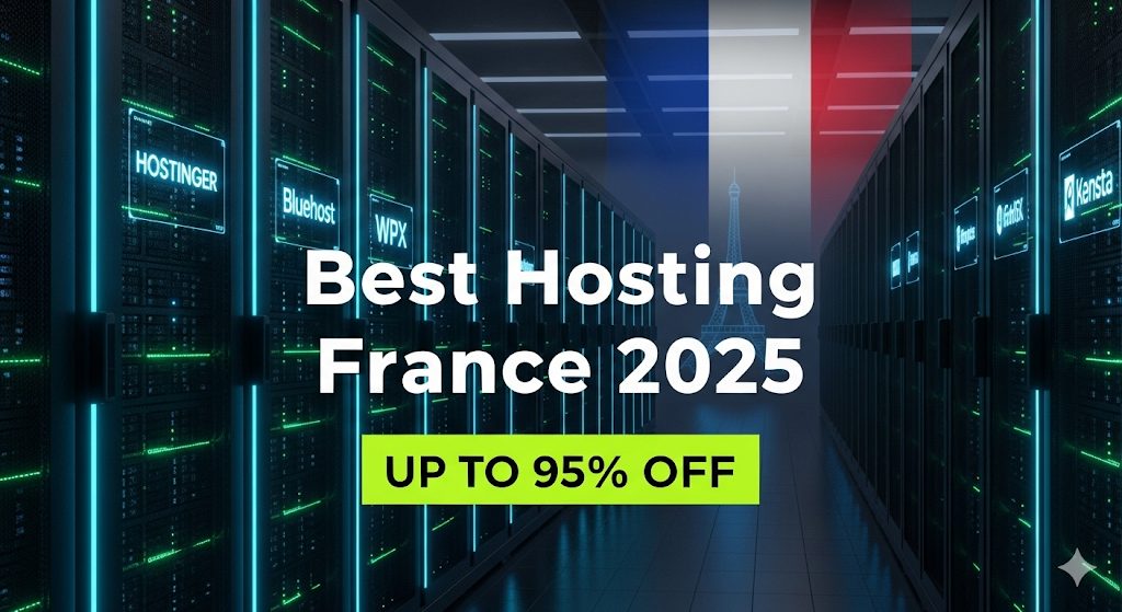 Best Web Hosting Providers in France (2025) – Up to 95% Discount Hosting