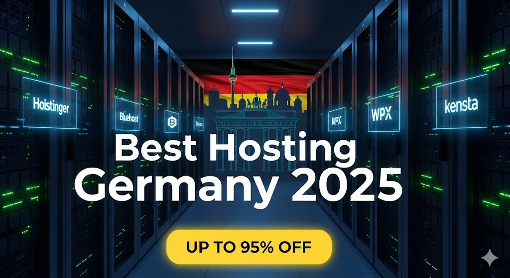 Best Web Hosting Providers in Germany (2025) – Up to 95% Discount Hosting