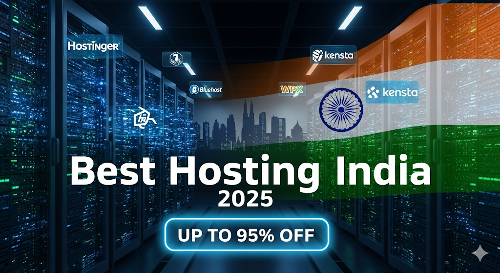 Best Web Hosting Providers in India (2025) – Up to 95% Discount Hosting