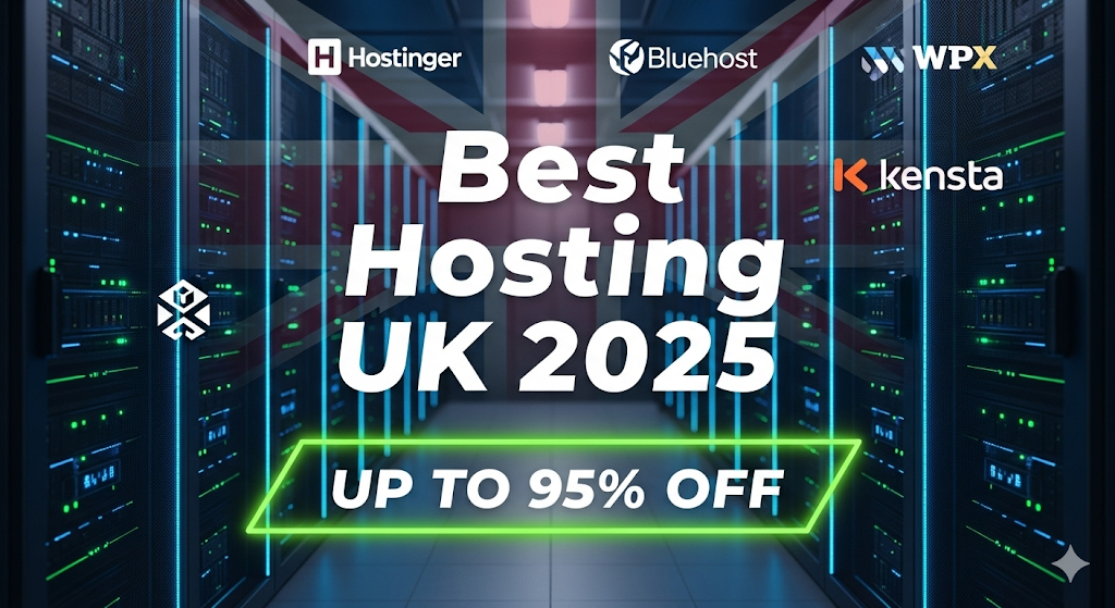 Best Web Hosting Providers in the UK (2025) – Up to 95% Discount Hosting