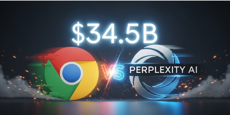 Perplexity AI Shakes Tech World with $34.5 Billion All-Cash Bid for Google Chrome