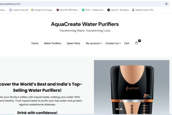 AquaCreate – Water Purifier Manufacturers and Suppliers