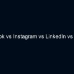 Facebook vs Instagram vs LinkedIn vs Youtube