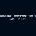 HARDWARE : COMPONENTS OF A SMARTPHONE 