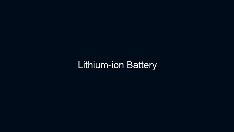 Lithium-ion Battery